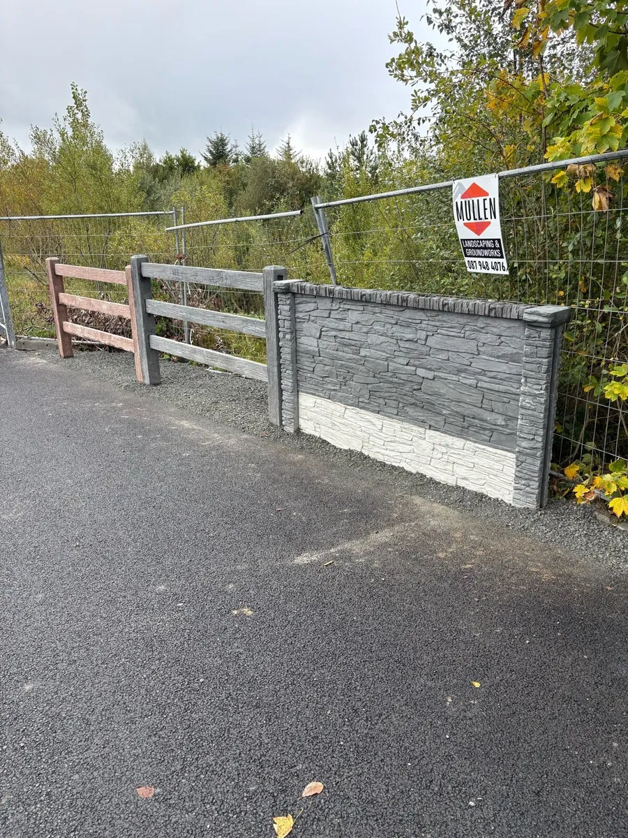 Concrete fencing - Image 2