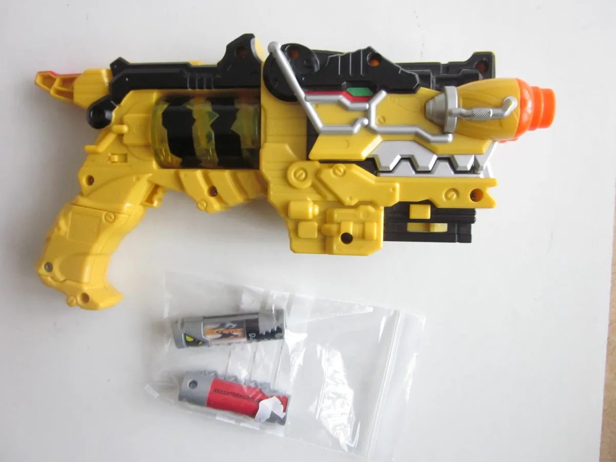 Power Ranger DeLuxe Dino Charge Yellow T-Rex Blast - Image 2