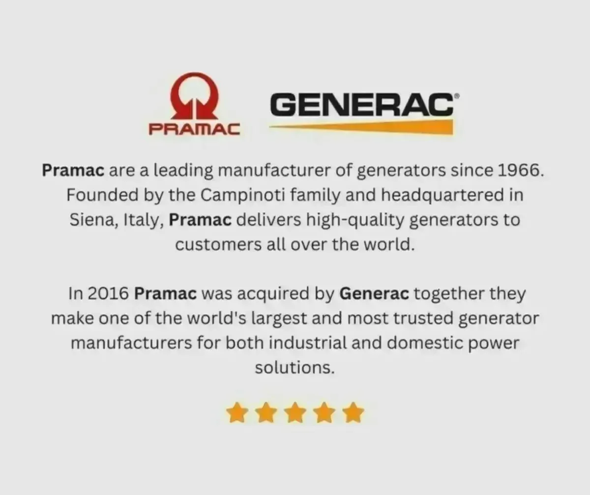 Pramac PX8000 6.2KVA Generator - Image 4