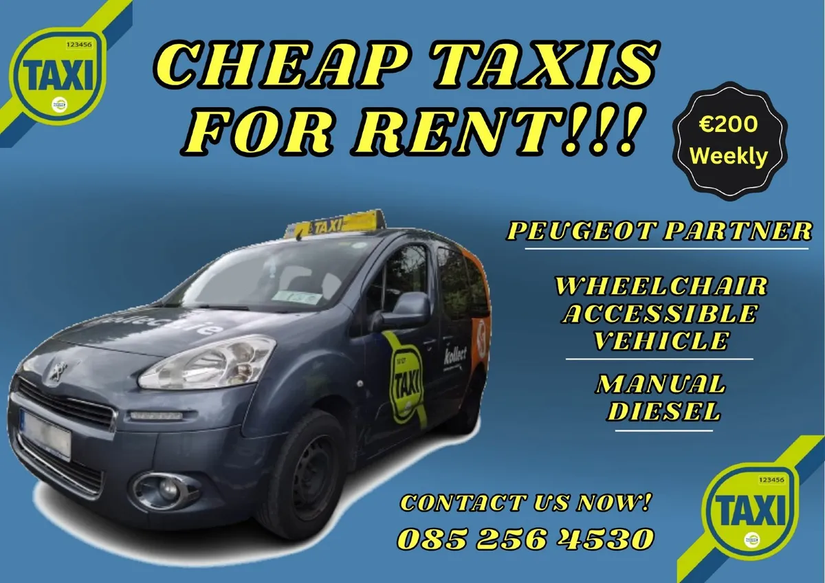 CHEAP TAXIS FOR RENT!!!