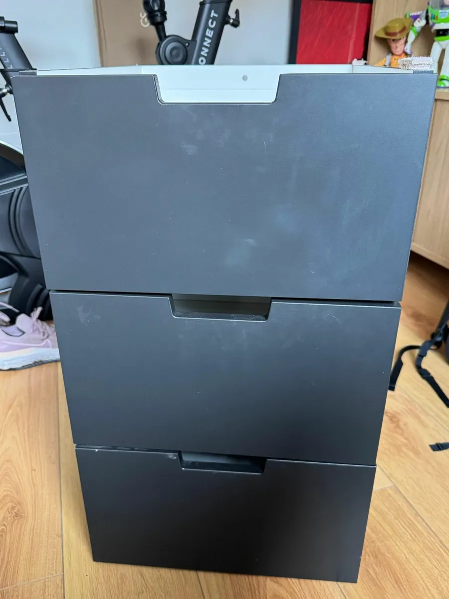 IKEA Nordli Black Drawers