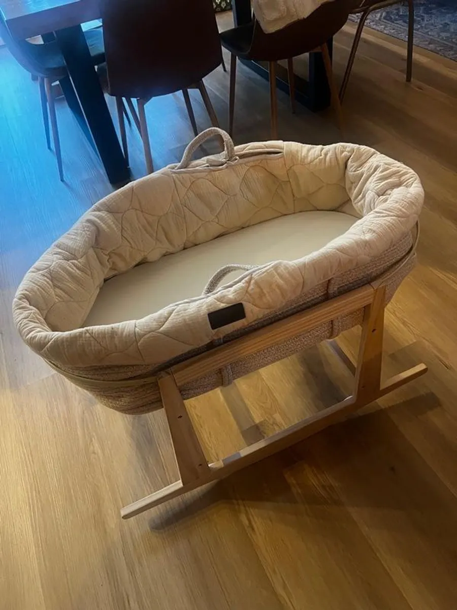Moses Basket, baby sleeper - Image 1