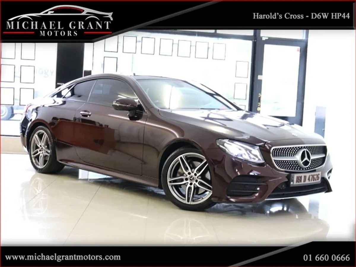 Mercedes-Benz E-Class E220 D Coupe AMG Sport Prem - Image 1