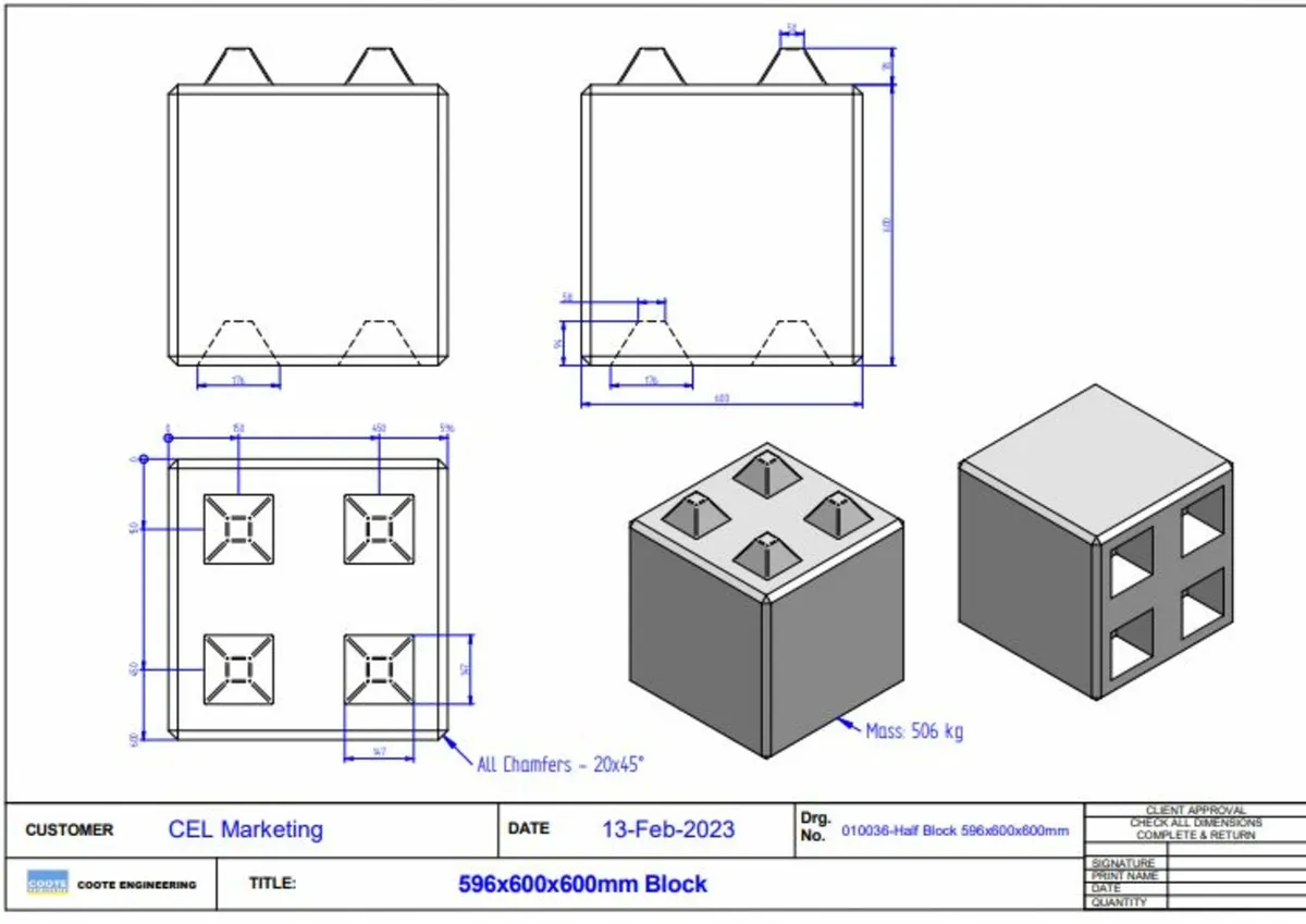 Concrete Kelly Lego Blocks - Image 3