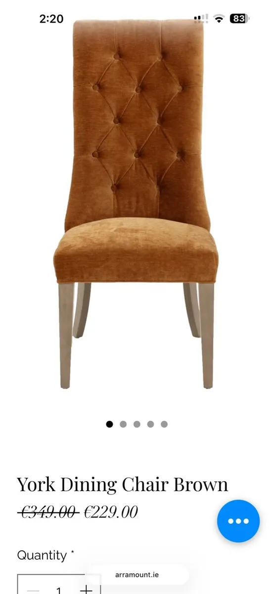Dining Chairs - Ex Display - Image 2