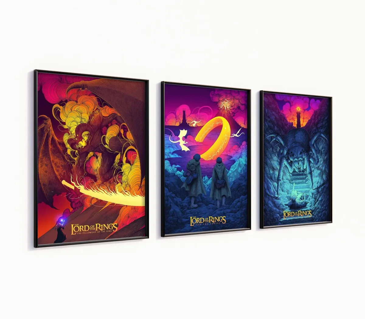 Lord Of The Rings Trilogy Poster - A3 / A4 Size - Image 4
