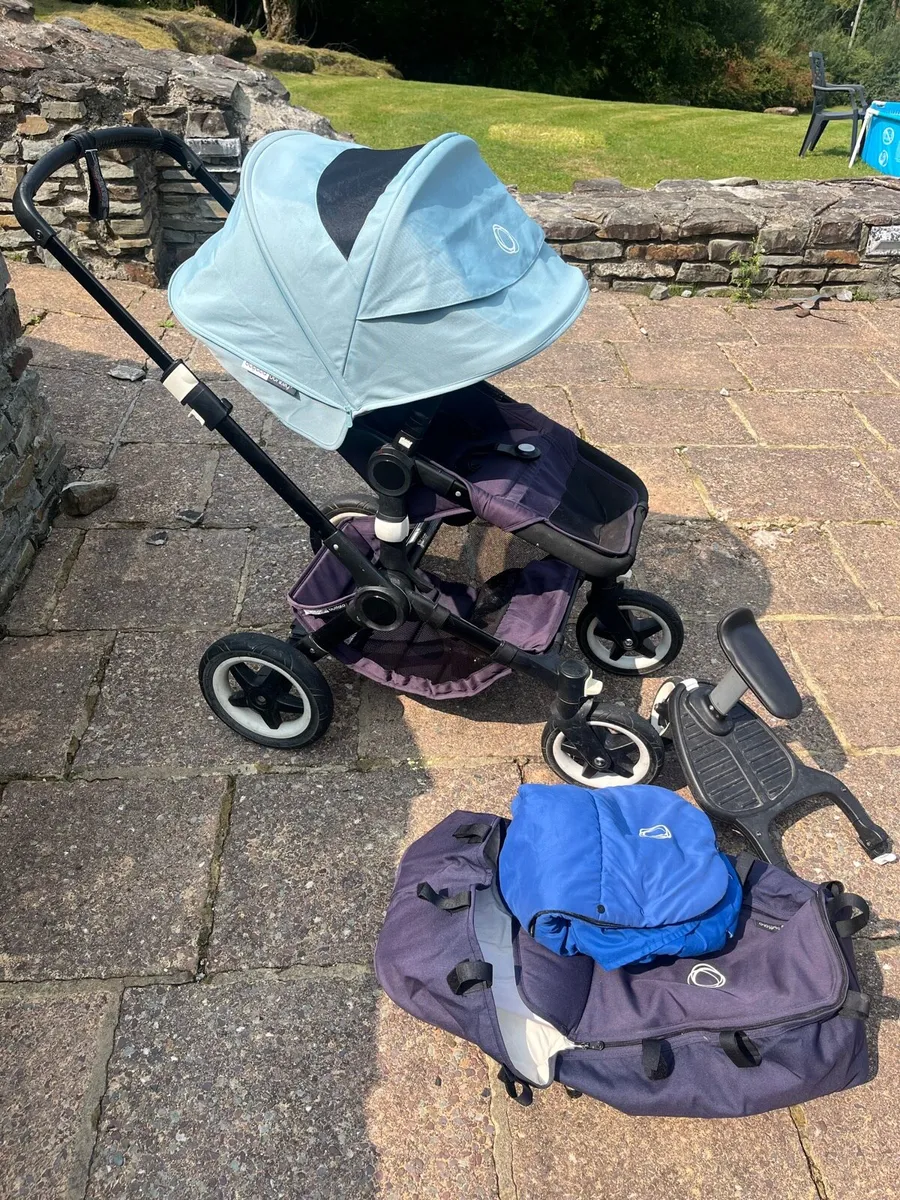 bugaboo buffalo with buggy board - Image 1