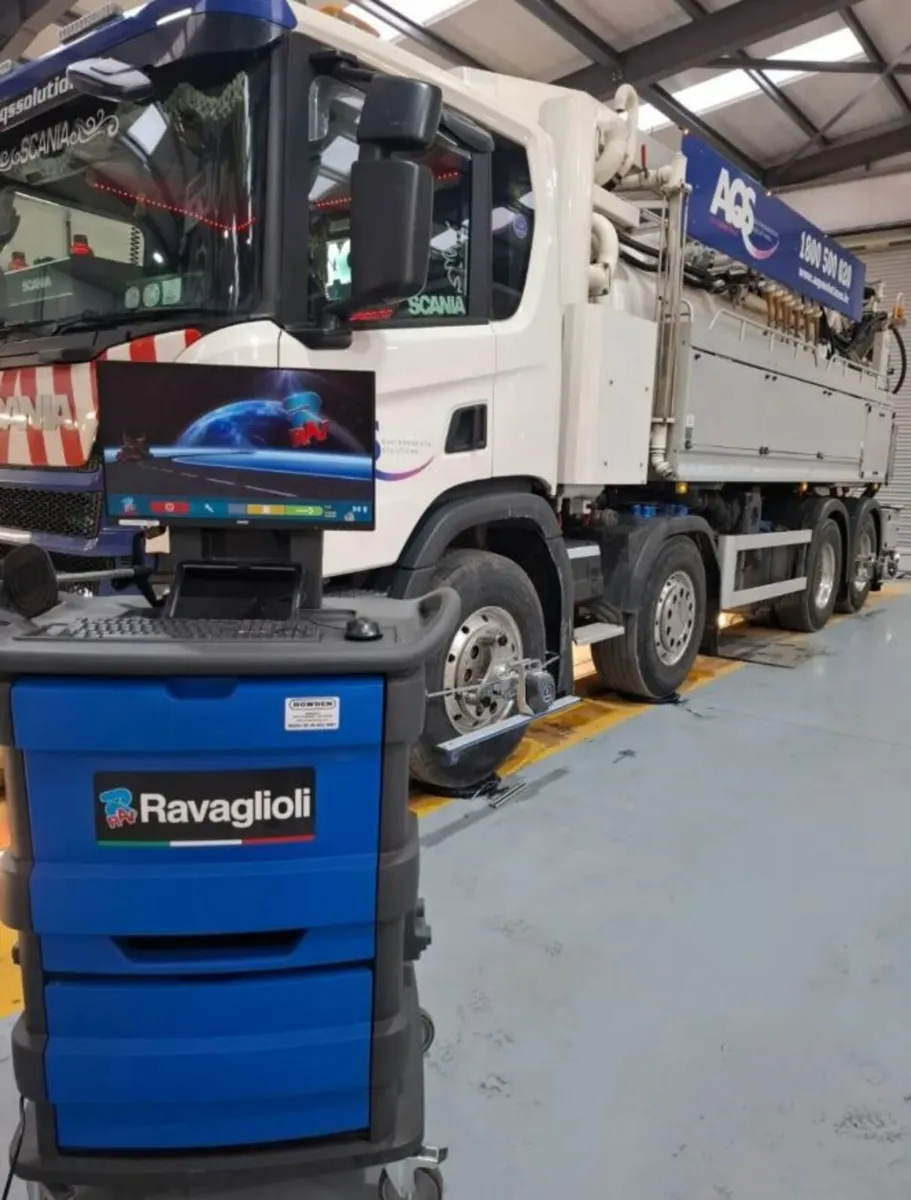 Rav HGV Truck Wheel Alignment 8 CCD System - Image 1