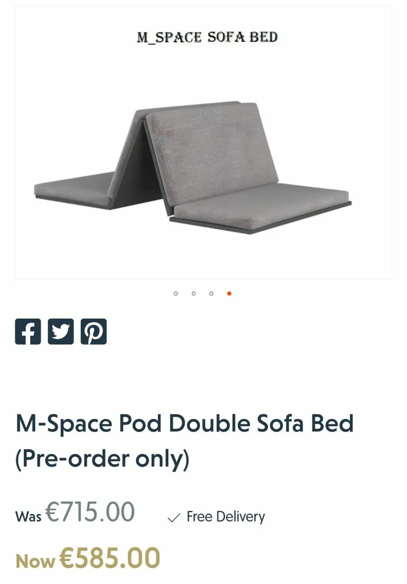 Gaming bed with sofa bed and desk - Image 2