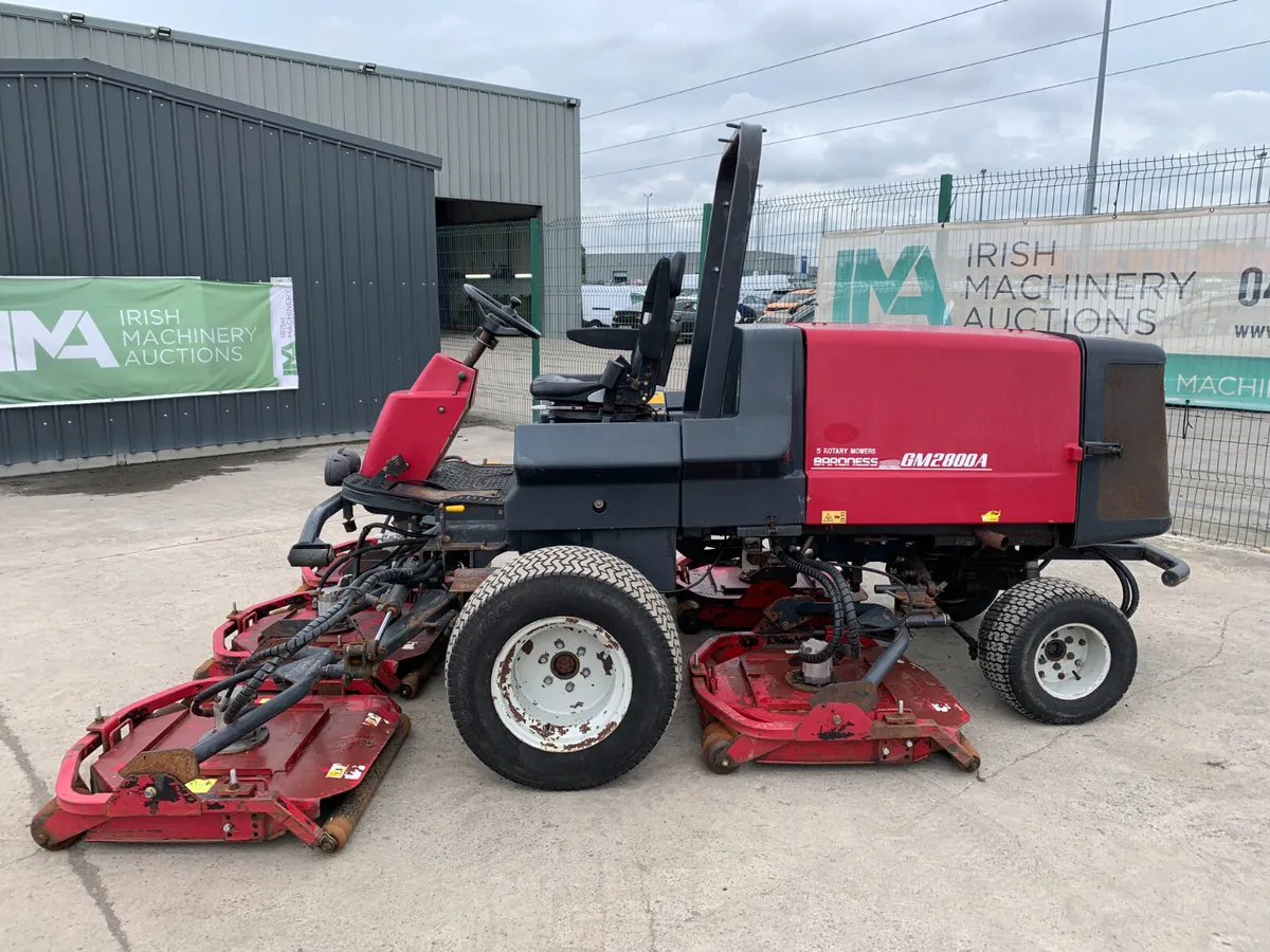 BID ONLINE NOW - 2008 BARONESS ROTARY DIESEL MOWER - Image 2