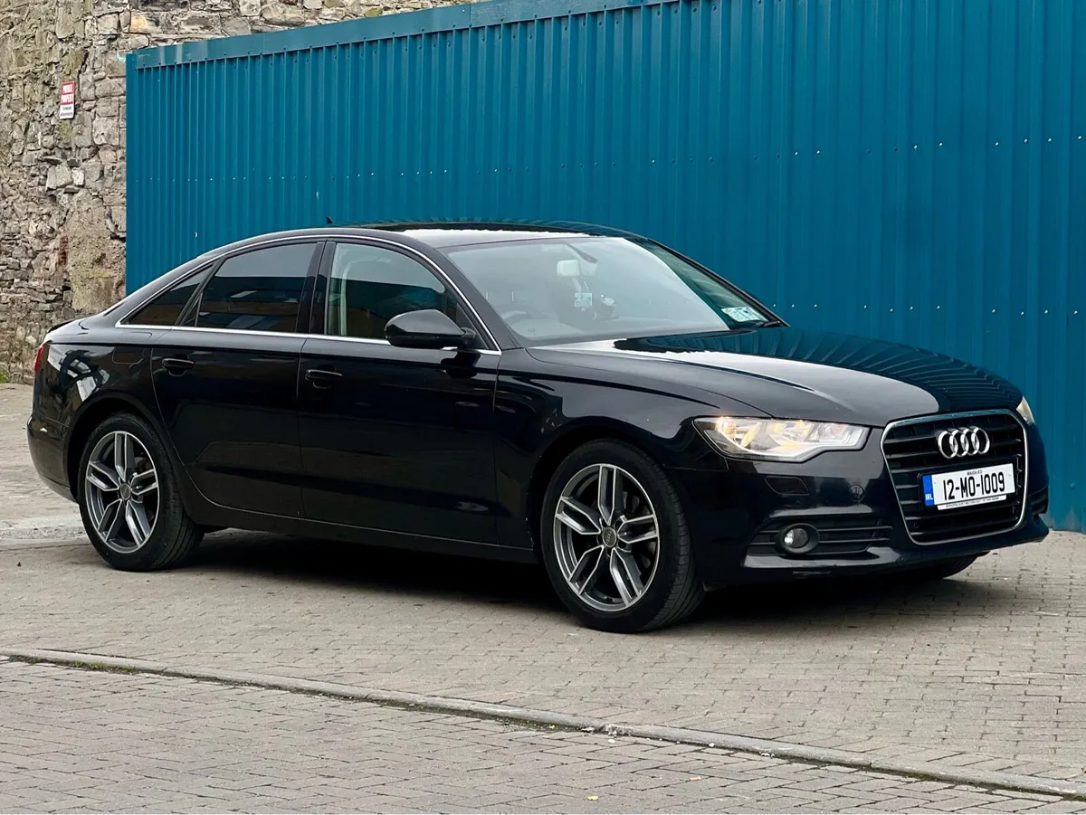 2012 AUDI A6 2.0TDI 177 4DR SALOON DIESEL M BLACK - Image 1