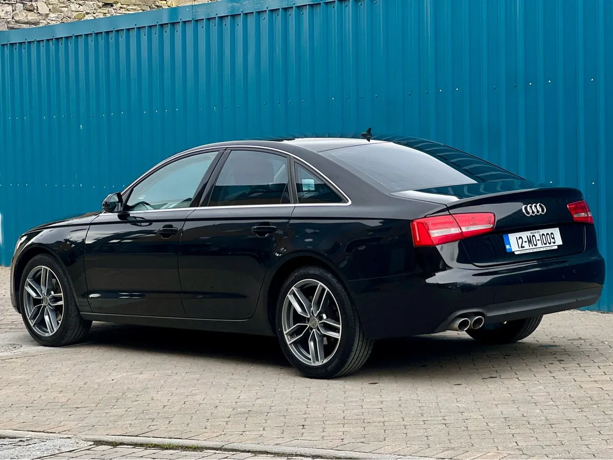 2012 AUDI A6 2.0TDI 177 4DR SALOON DIESEL M BLACK - Image 2