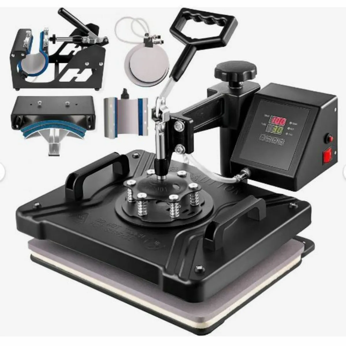 Heat Press 6 in 1 Heat Press Machine 38x30cm - Image 1
