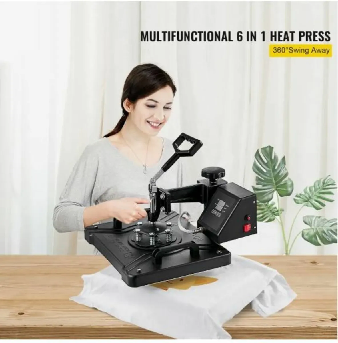Heat Press 6 in 1 Heat Press Machine 38x30cm - Image 3