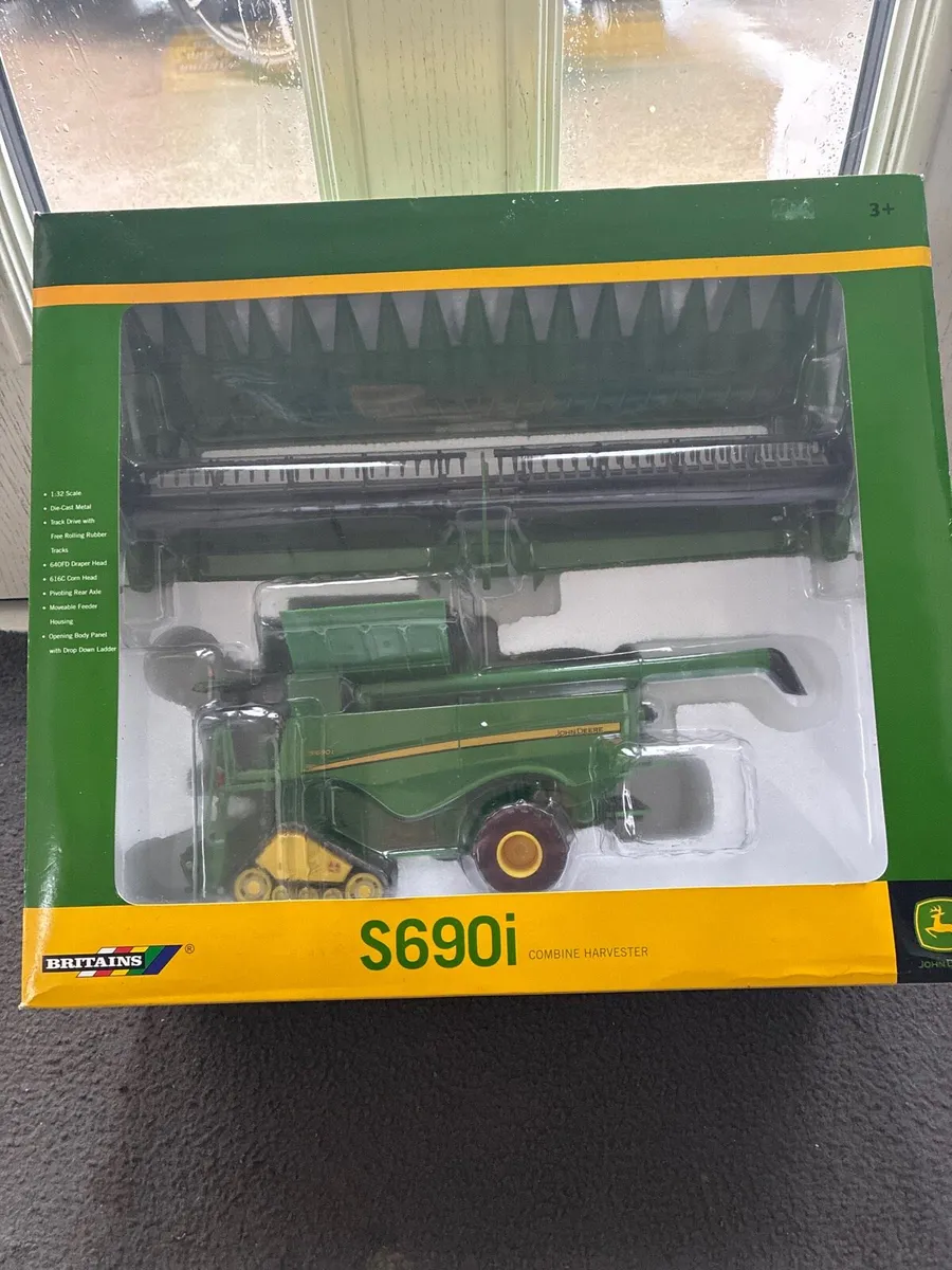 Britains 1:32 scale John Deere s690i - Image 1