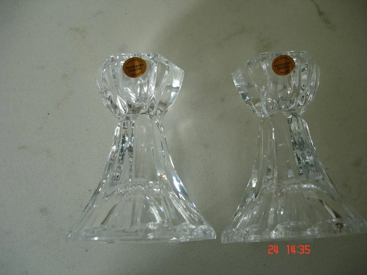 Tipperary Crystal Candlesticks - Image 2