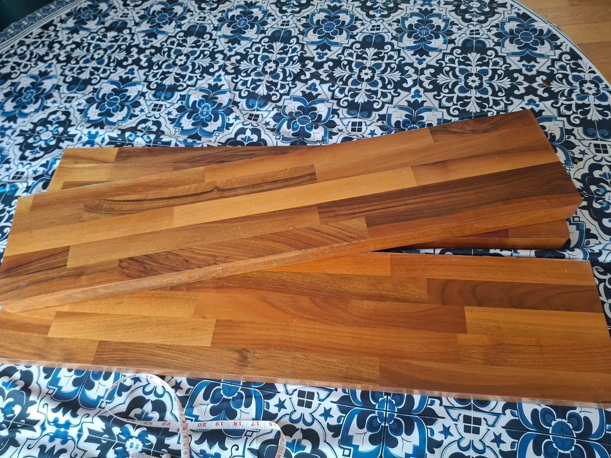 Solid Walnut Shelves - Image 2