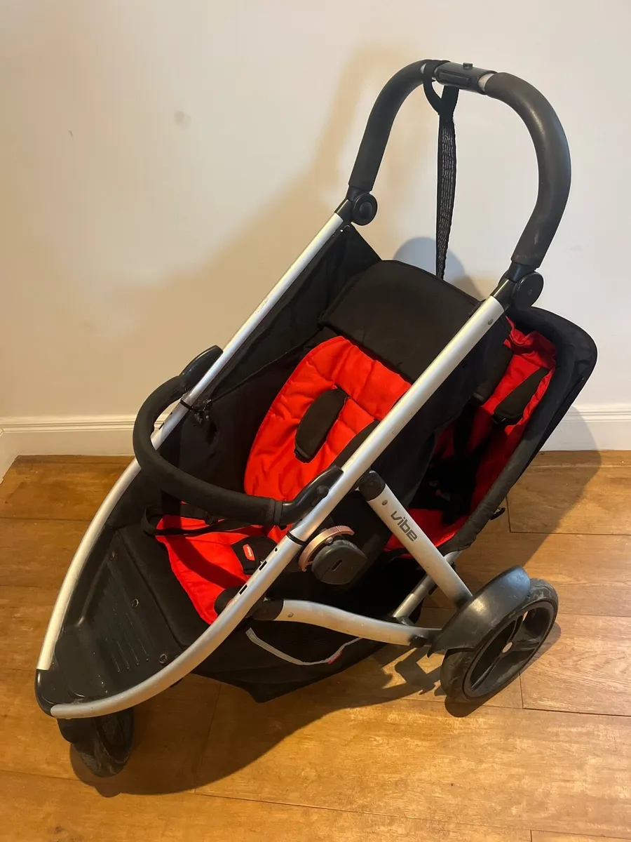 Phil & Teds Vibe Inline Double Buggy - Image 4