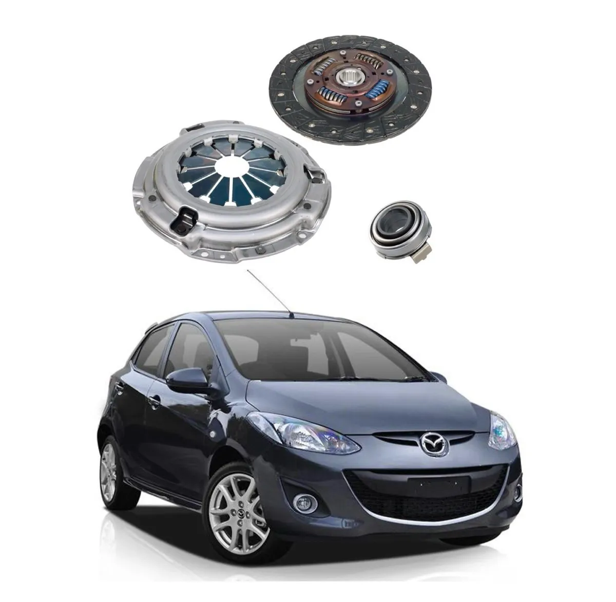 Mazda 2 - 2008-2014 3 Piece Clutch Kit - Image 1