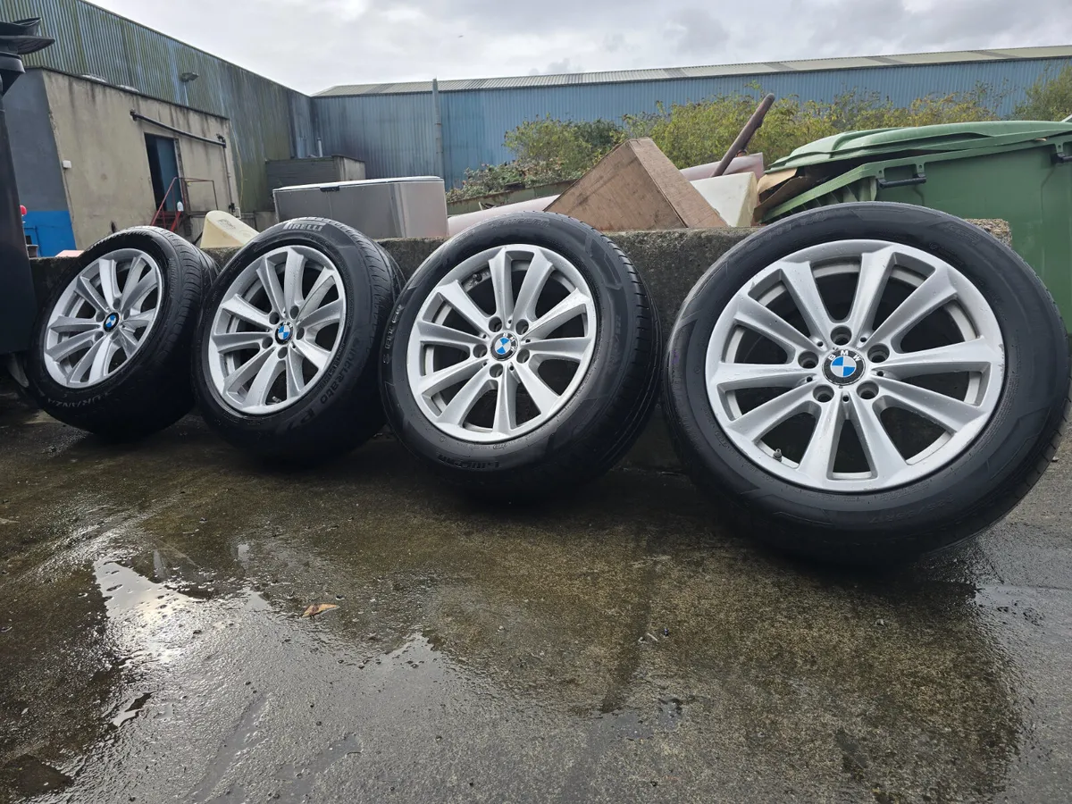 BMW Alloys with tyres - Image 1