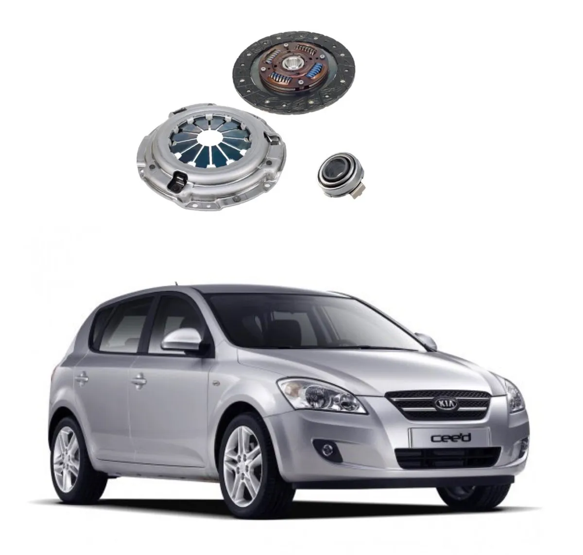 Kia Ceed 2007-2012 3 Piece Clutch Kit - Image 1
