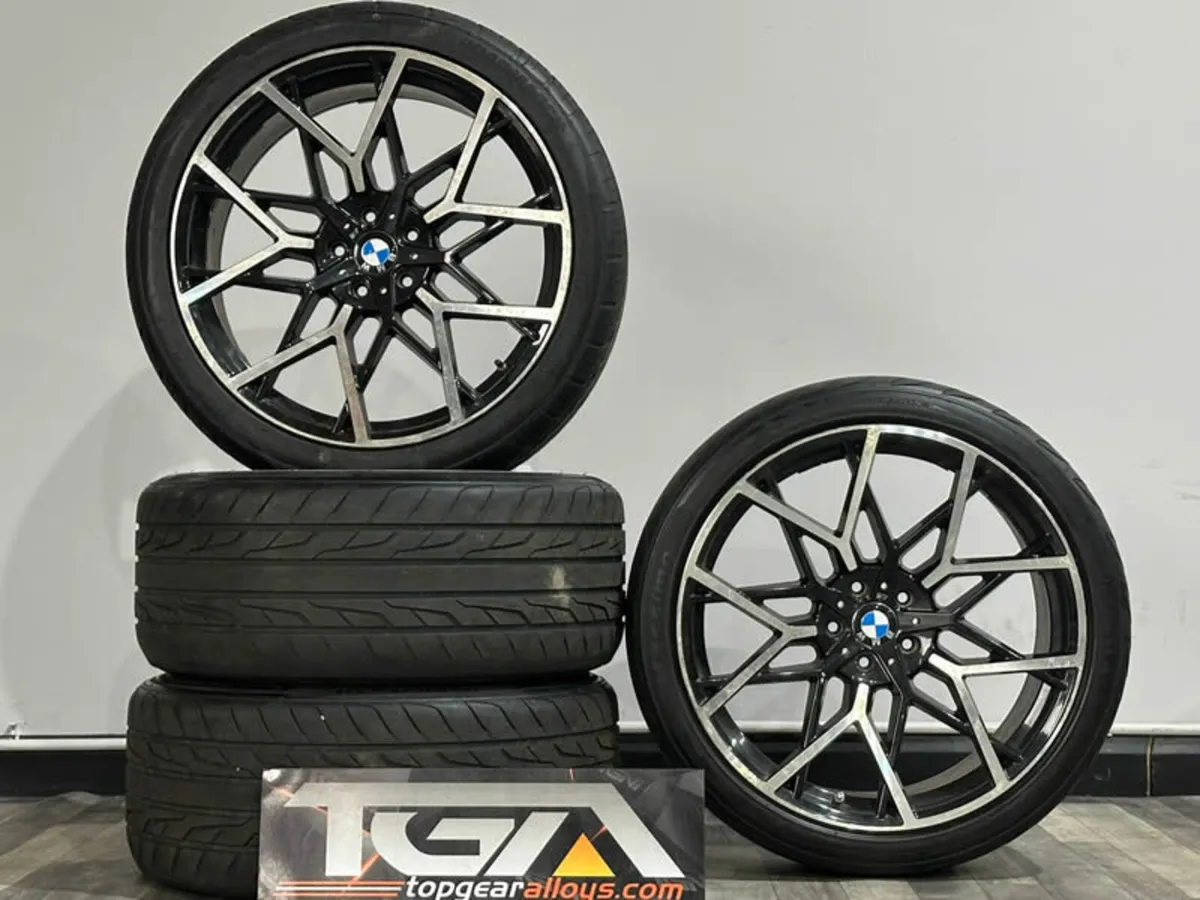 22" TGA STAR STYLE FOR BMW X5 F15 ALLOYS & TYRES - Image 1
