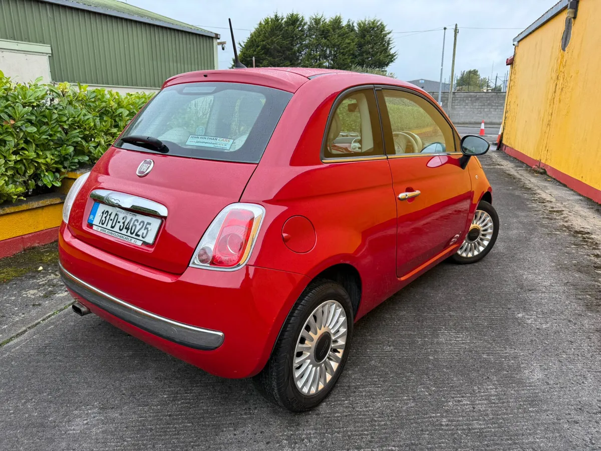 2013 Fiat 500 Lounge 1.2 Petrol Nct & Tax - Image 3