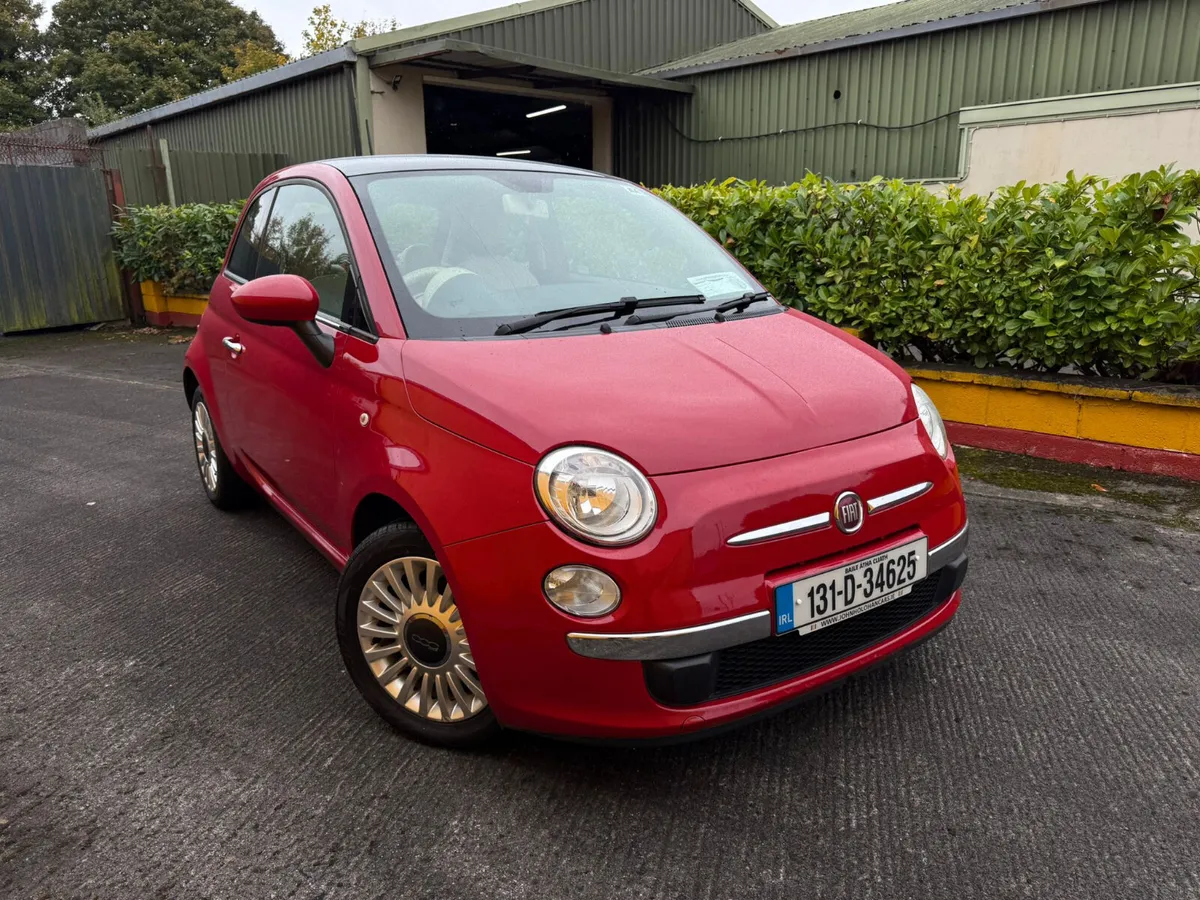 2013 Fiat 500 Lounge 1.2 Petrol Nct & Tax - Image 1