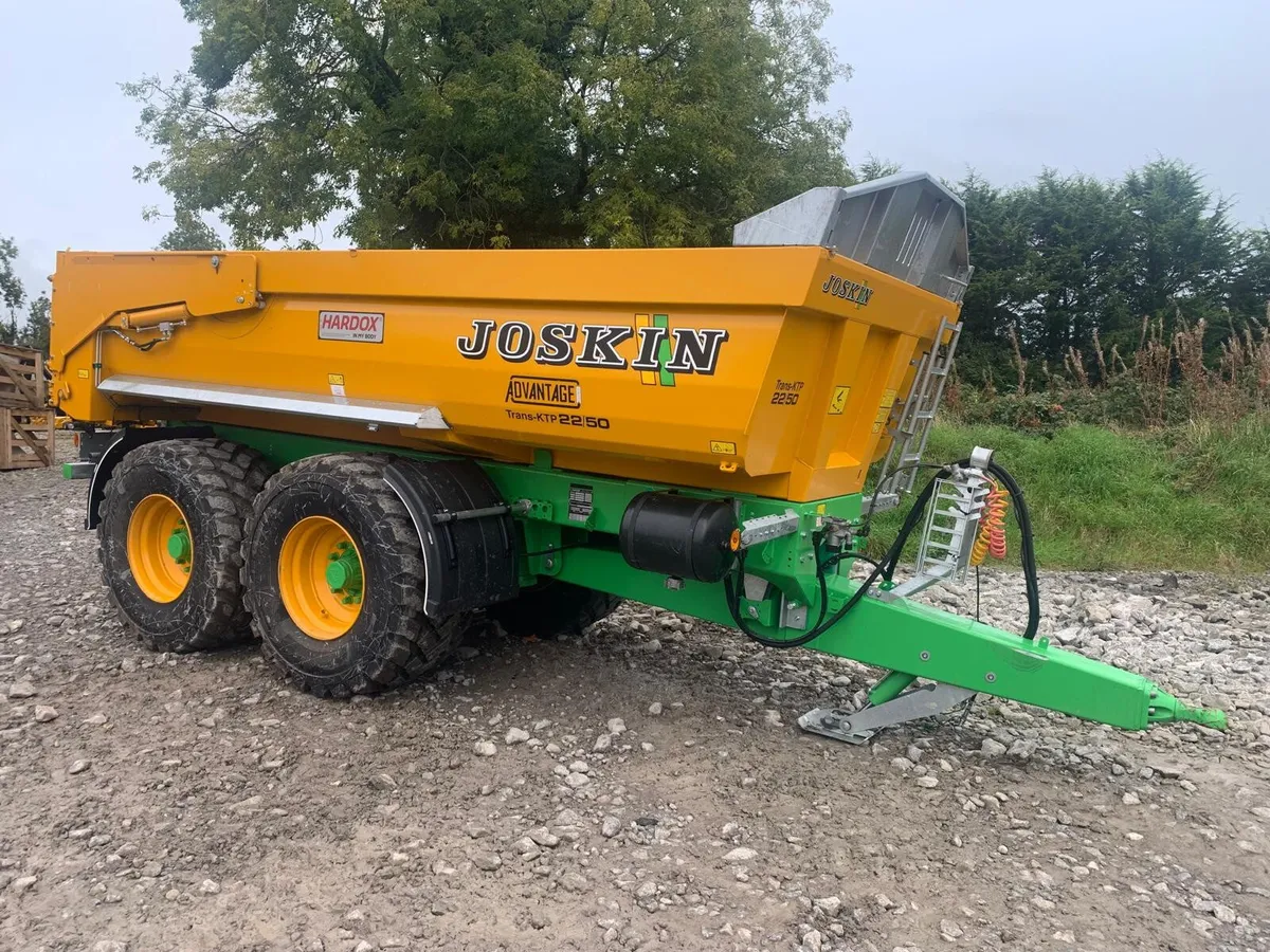 JOSKIN 22T DUMP TRAILER, HARDOX BODY, NEW - Image 1