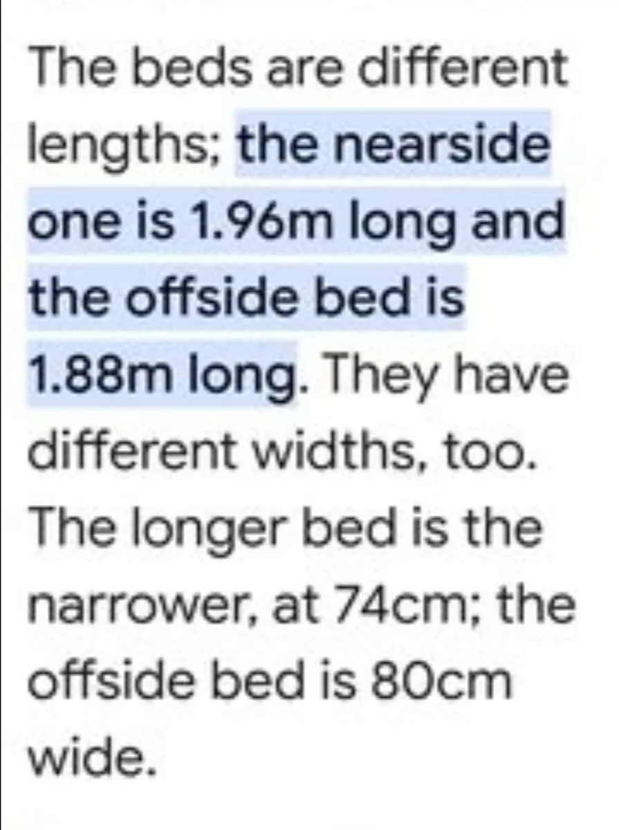 2 X Mattress for caravan/motorhome - Image 3