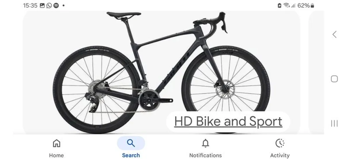 Giant revolt advanced pro 1 gravel bike - Image 1