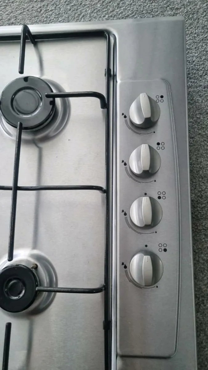 Stainless Steel Gas Hob - Image 3