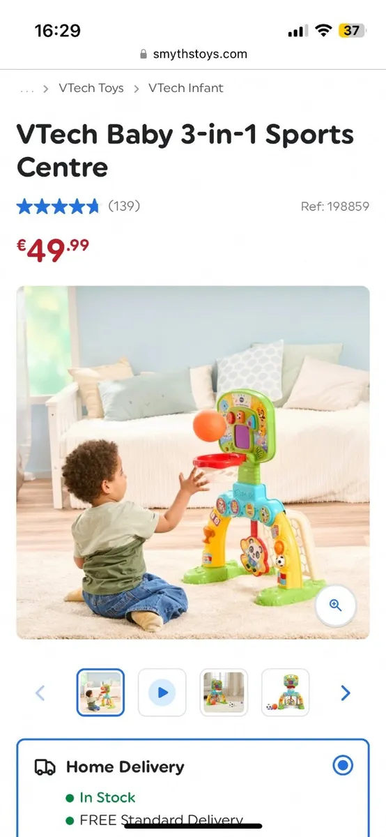 Baby football goal 3in1 - Image 1