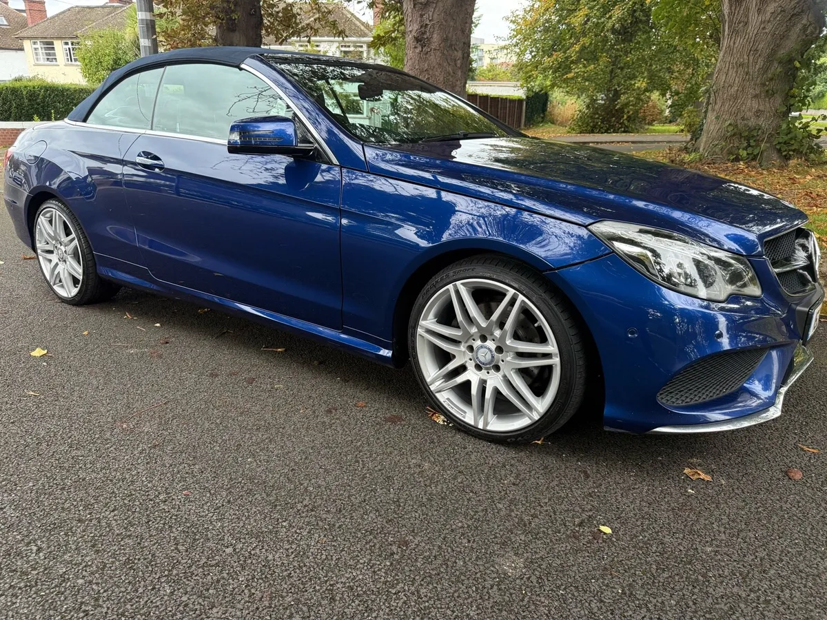2016 Mercedes E 350D Cabrio AMG Line - Image 1