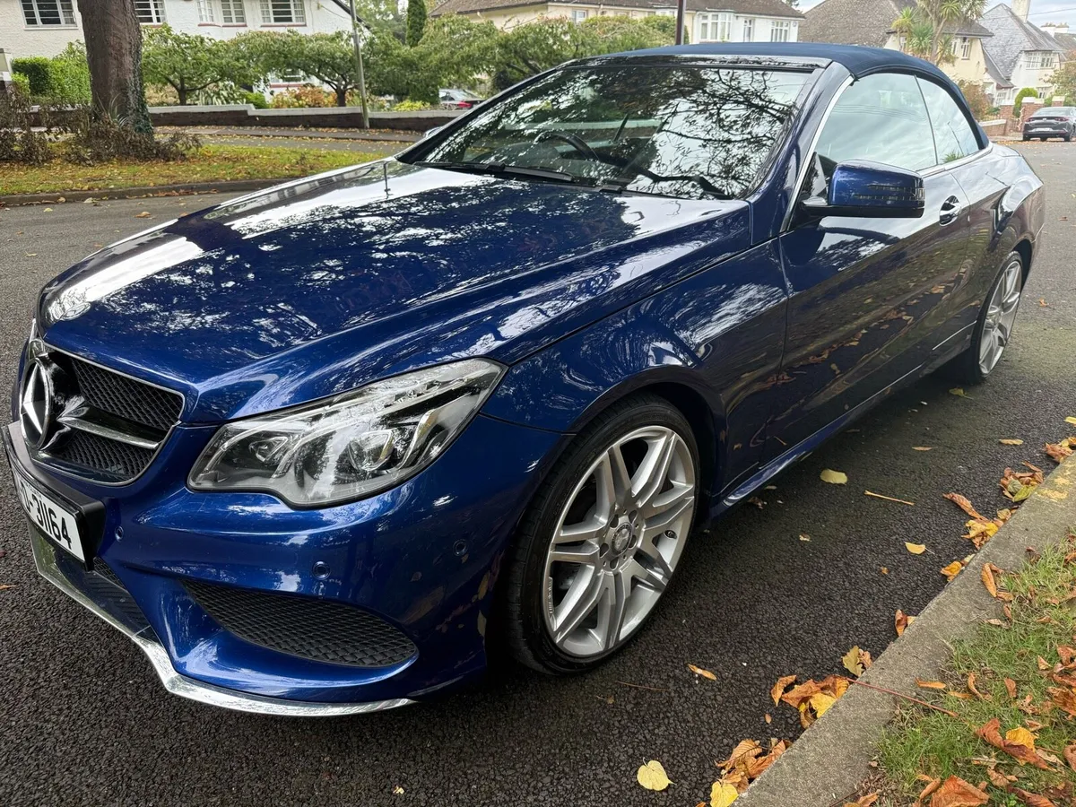 2016 Mercedes E 350D Cabrio AMG Line - Image 2