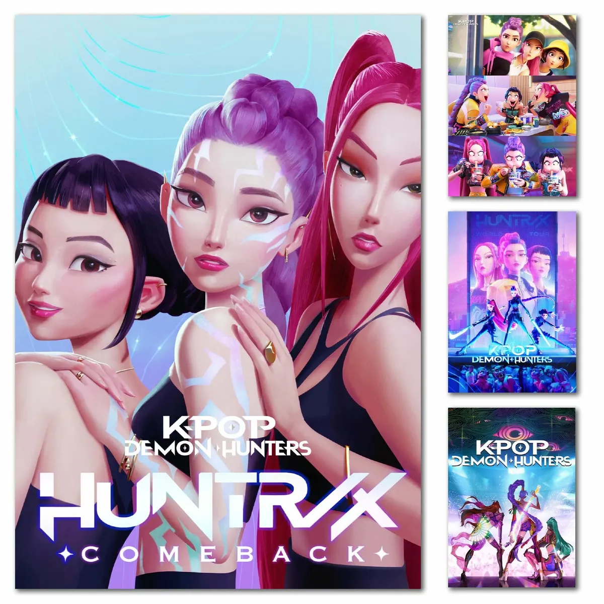 Kpop Demon Hunters - A3 / A4 Size - Image 1
