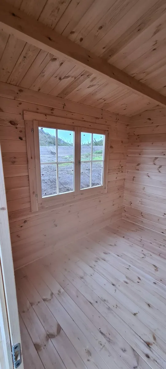 Solid wood cabin "BRUTUS" 34 4.5 x 3m - Image 4
