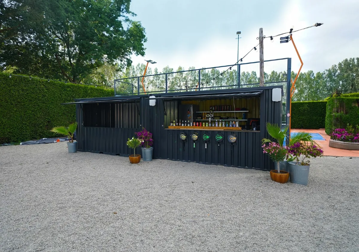 Demountable Container Bistro Bar 6x2 meters - Image 1
