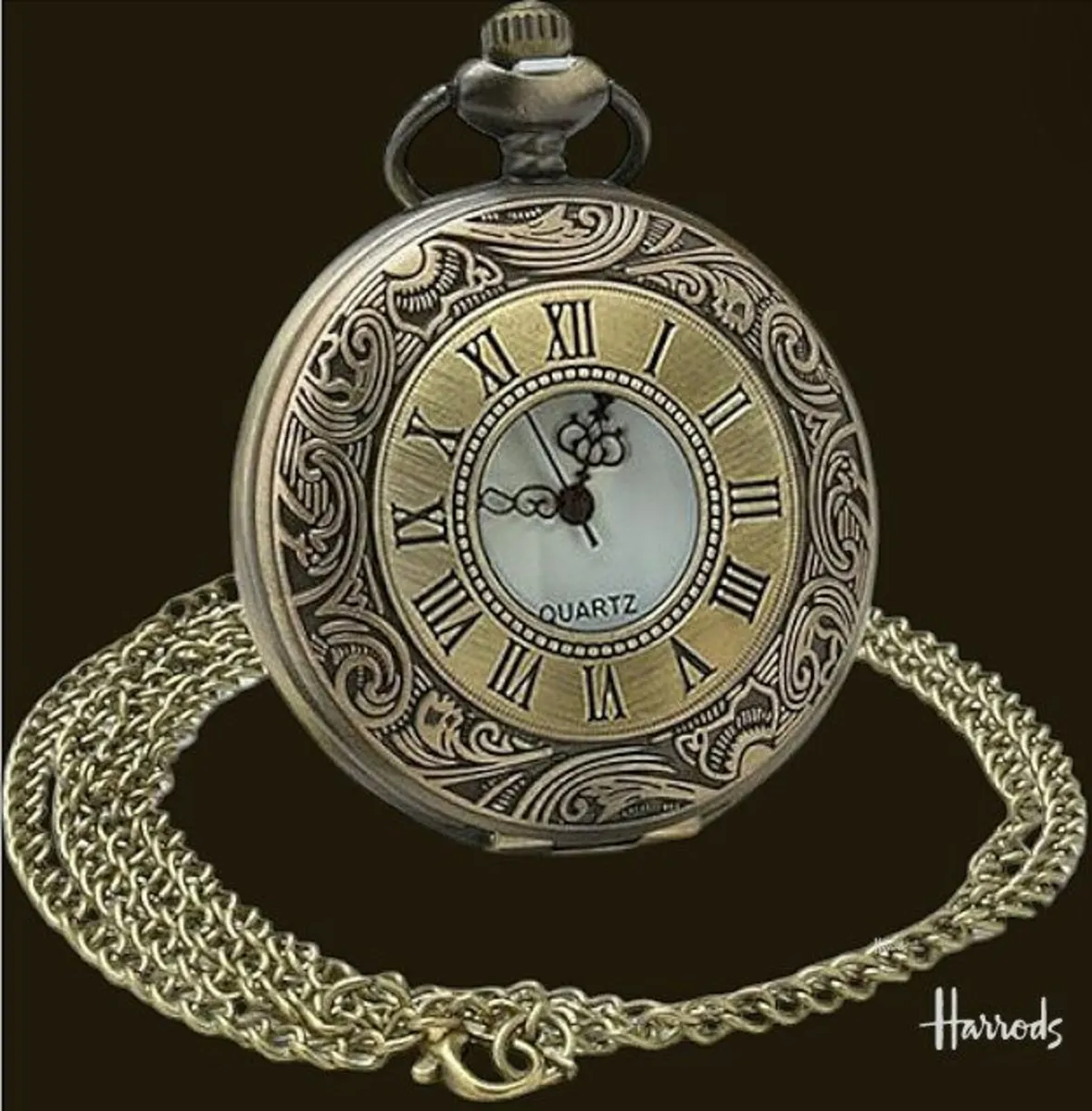 Vintage Gentlemans Harrods Pocket Watch - Image 1