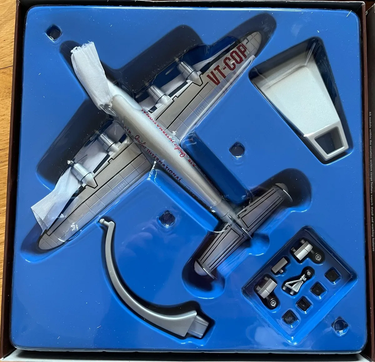 Air India Lockheed Constellation Model Airplane - Image 3
