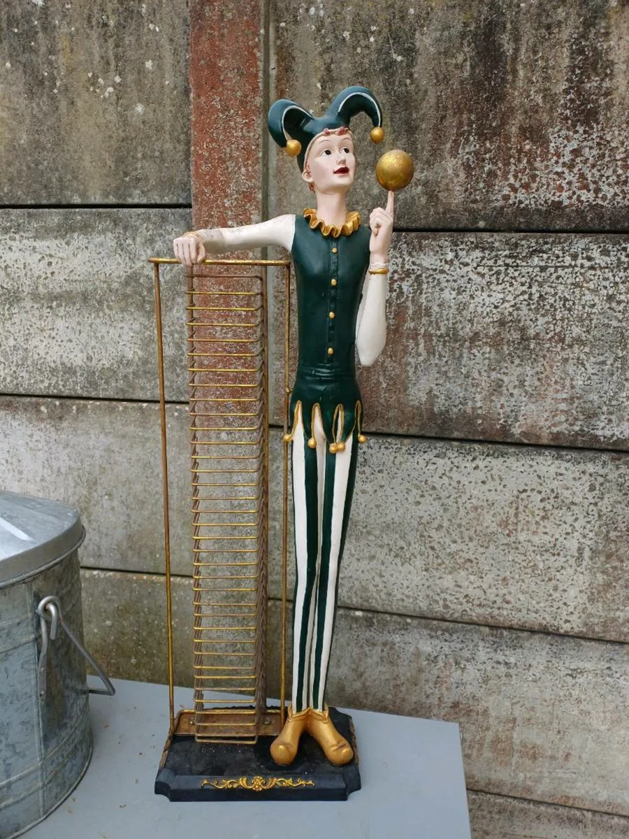 1980s Harlequin/Jester Figure - Image 1