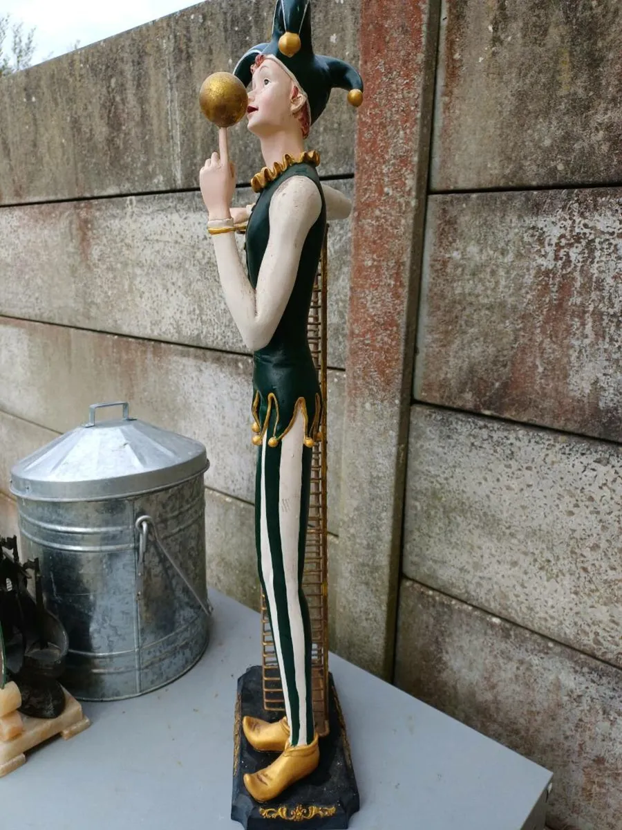 1980s Harlequin/Jester Figure - Image 3