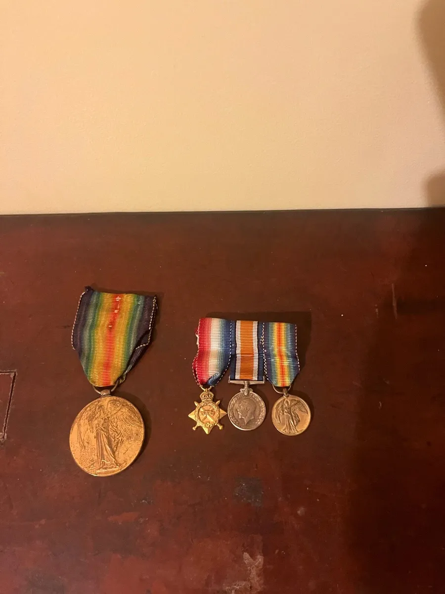 Antique Ww1 Medals - Image 2