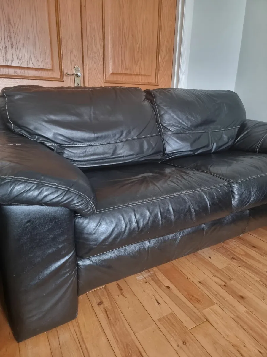 Leather Sofa set - Image 1