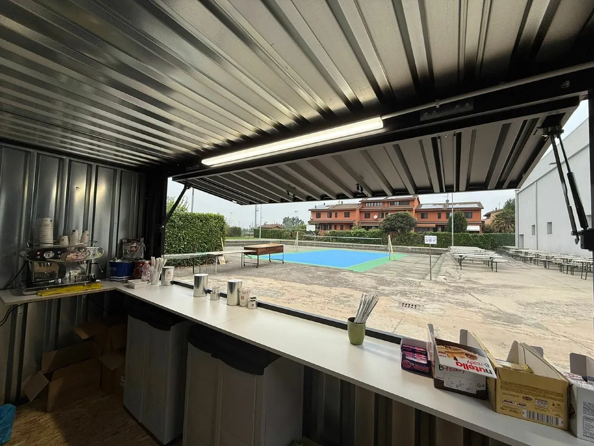 Portable Bar container 4x2 XL meters RAL 7016 - Image 4