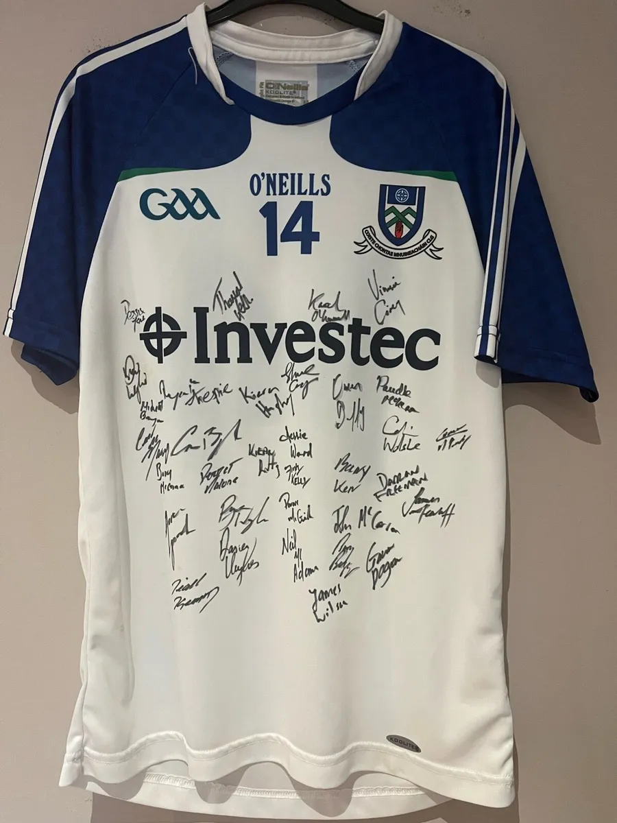 Signed Monaghan Jersey 2014 - Image 1