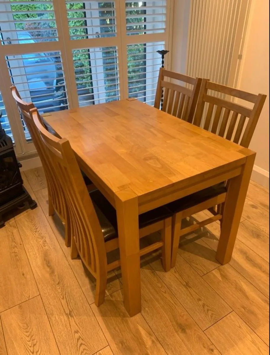Kitchen Table & Chairs - Image 1