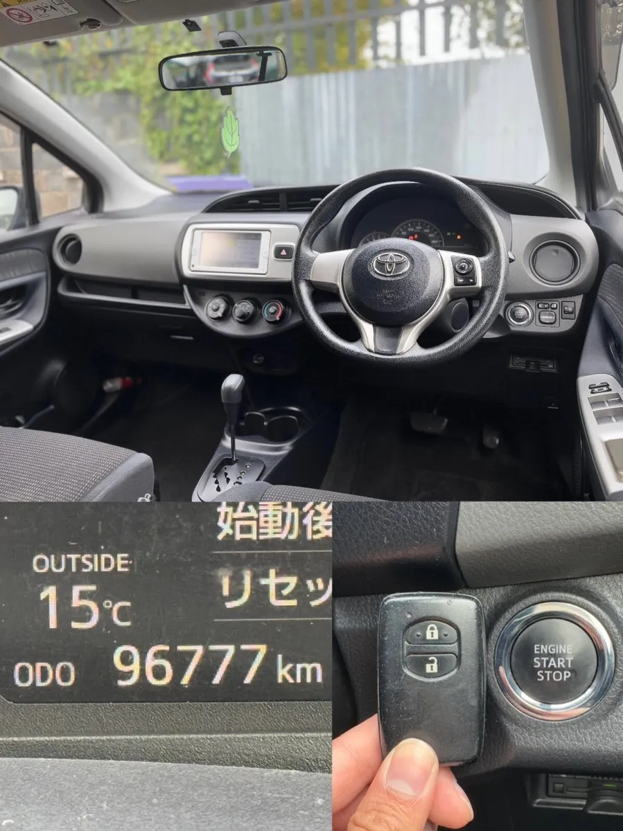 2015 TOYOTA VITZ. LOW MILEAGE. AUTO 1.3L. NEW NCT - Image 4