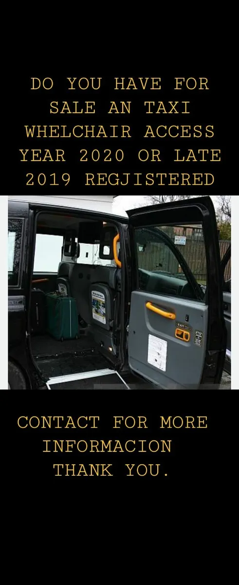 Taxi Rental , Taxi Sale