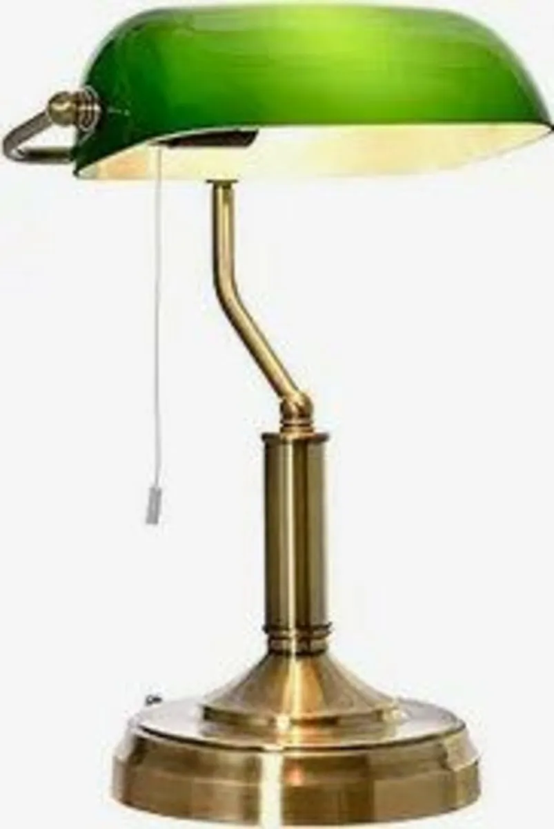 Vintage Harrods Bankers Lamp/Unused Ex Display - Image 2